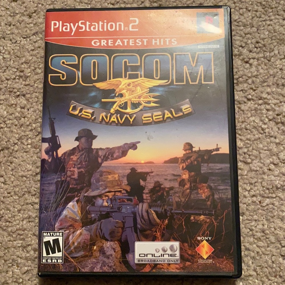 Socom U.S. Navy Seals for PS2